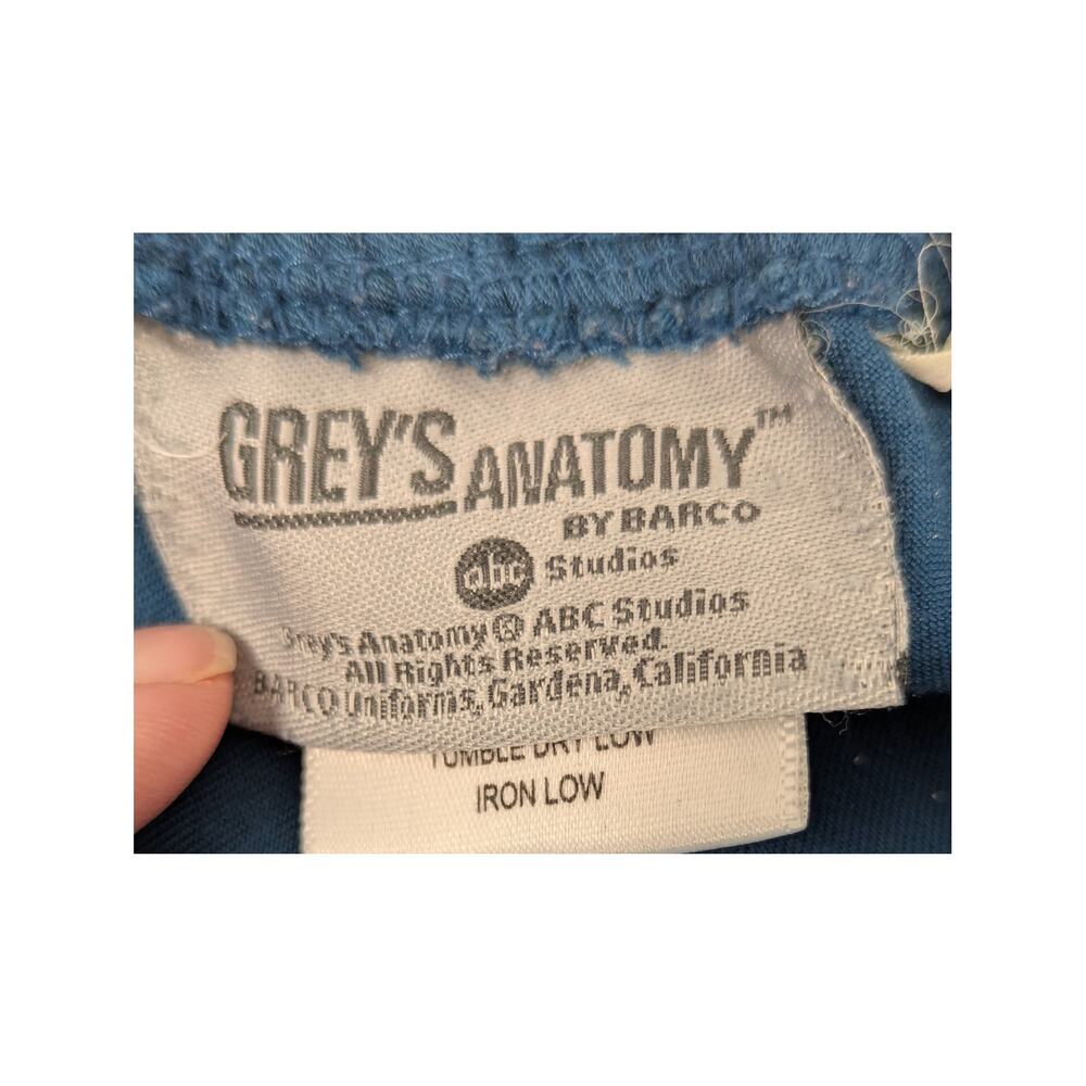 Women's Grey Anatomy Dark Teal Scrubs Size XS - Picture 8 of 13